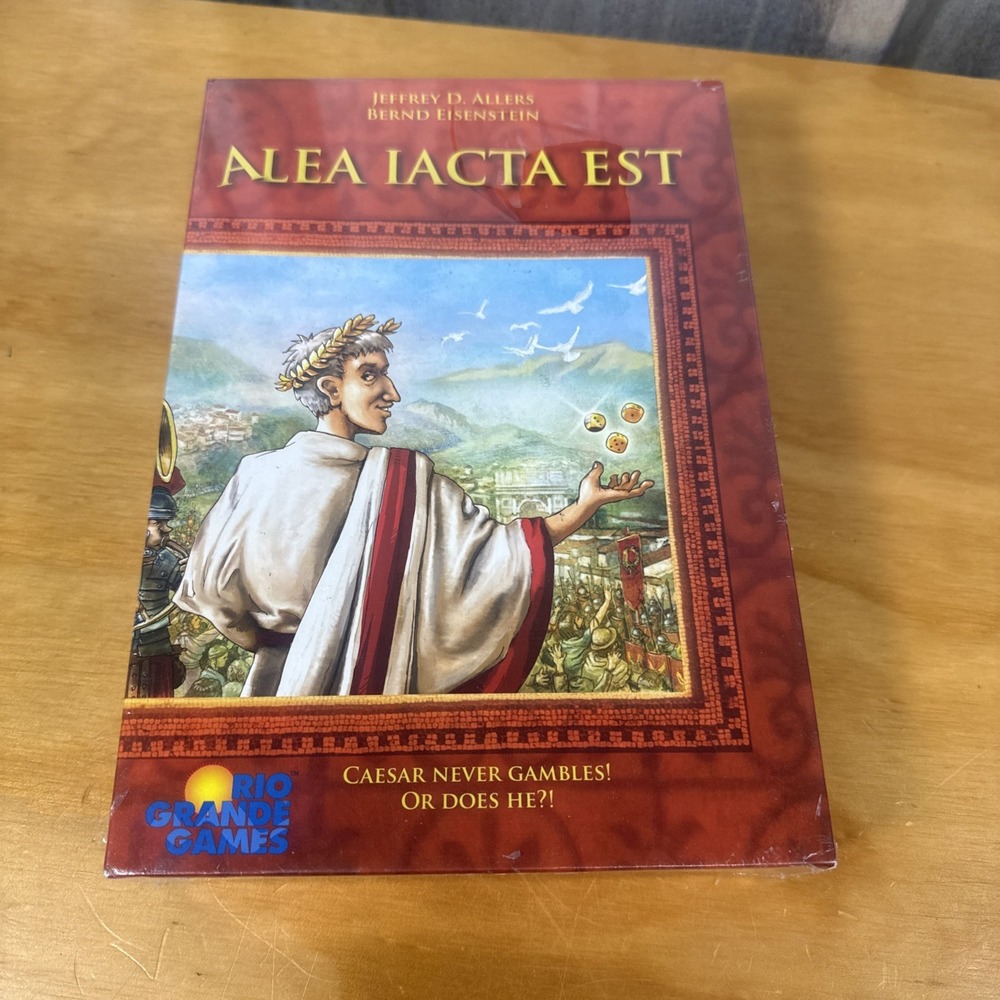 Rio Grande Boardgame Alea Iacta Est, Caesar Never Gambles, New Sealed  2009